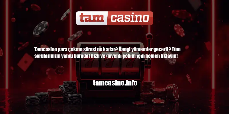Tamcasino Para Çekme Süresi