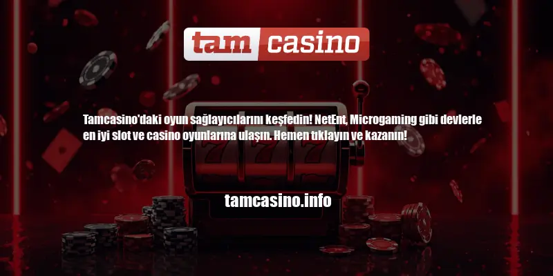 Tamcasino Oyun Sağlayıcıları