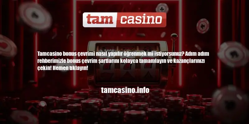 Tamcasino Bonus Çevrimi Nasıl Yapılır