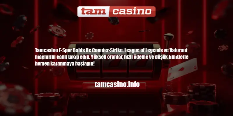 Tamcasino E-Spor Bahis