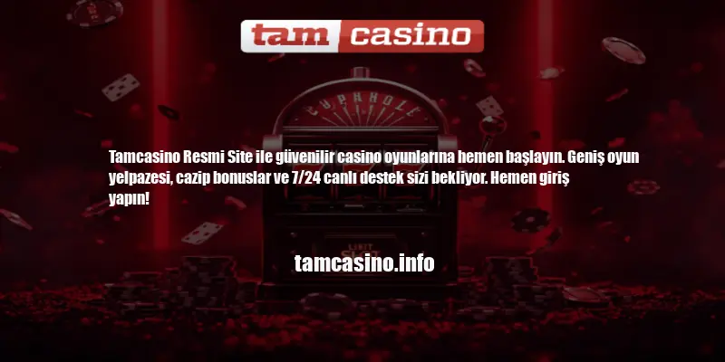 Tamcasino Resmi Site